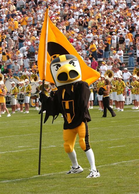 The Iowa Hawkeye Mascot: A Role Model for Teamwork and Dedication